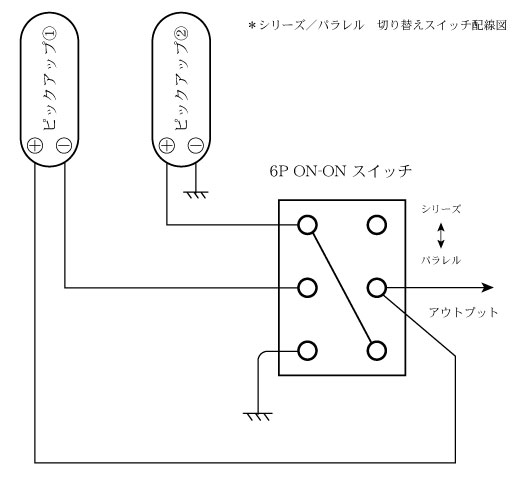 シリーズ／パラレル切替スイッチ