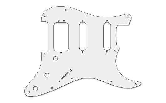 Custom Pickguard American Deluxe ストラト用ピックガード アメリカン デラックス