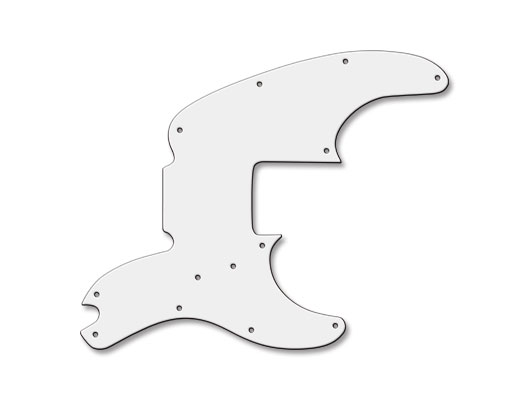 Custom Pickguard テレキャスターベース用ピックガード オリジナル プレベ